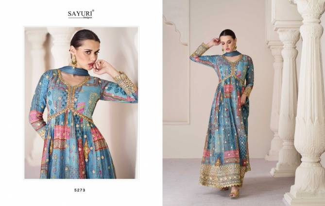 Phulaari By Sayuri 5273 To 5276 Wedding Salwar Suits Catalog
